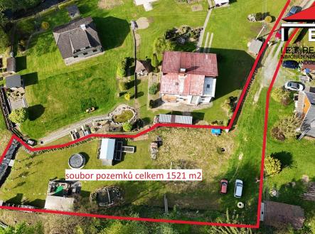 janovice 5 vyznačené | Prodej - pozemek pro bydlení, 1 500 m²