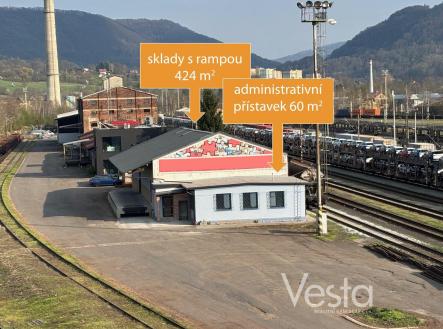 Pronájem - skladovací prostor, 60 m²