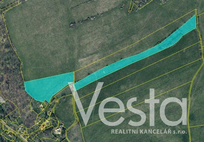 Zemědělské pozemky o výměře 32 050 m2