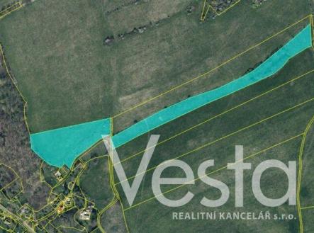 Prodej - pozemek, zemědělská půda, 32 050 m²