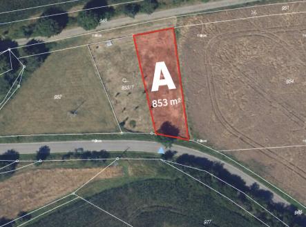 Prodej - pozemek pro bydlení, 853 m²