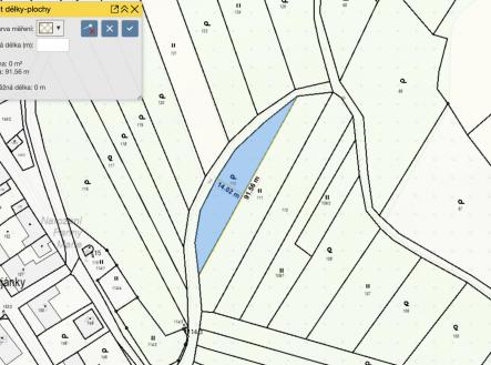 Prodej - pozemek, zahrada, 887 m²