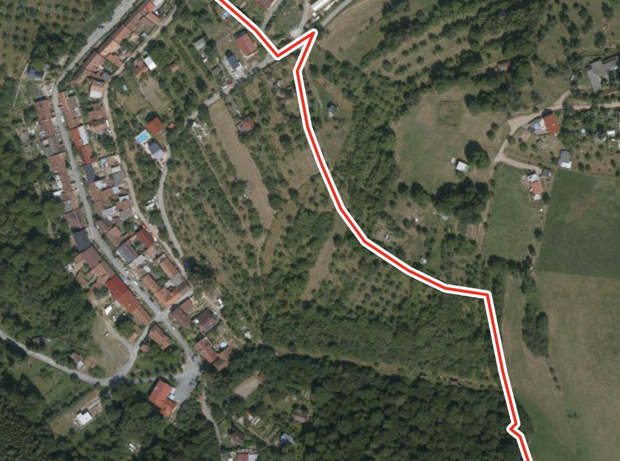 Prodej zahrady 887m²