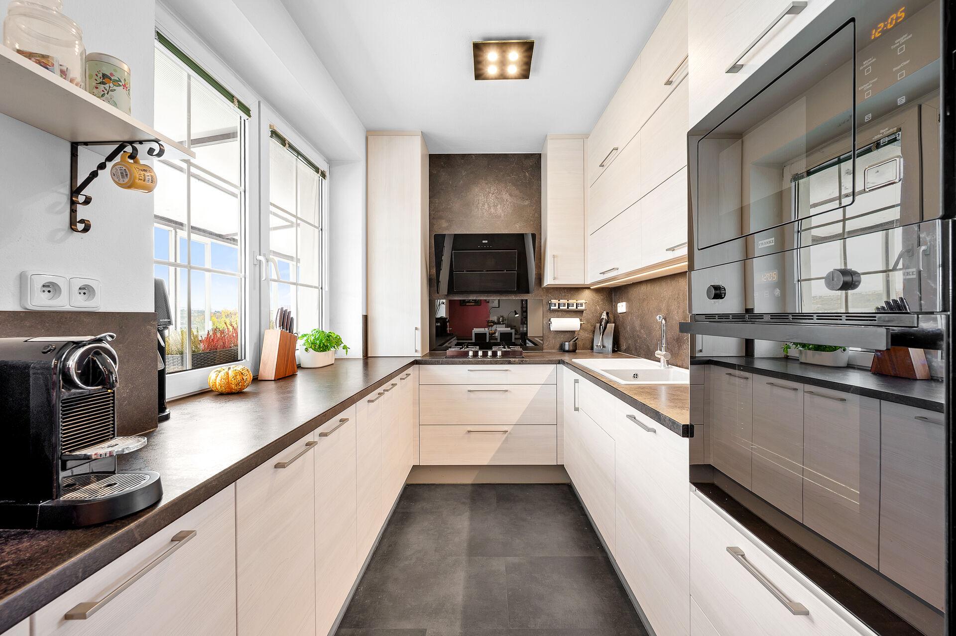 Prodej bytu 4+kk s jídelnou a terasou 129,9 m², Vyhlídka, Brno - Lesná