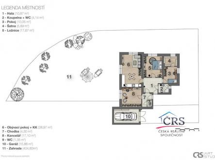 2d-layout-graficky.jpg | Prodej bytu, 4+kk, 109 m²