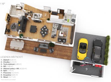 3d-layout-1np.jpg | Prodej - dům/vila, 151 m²