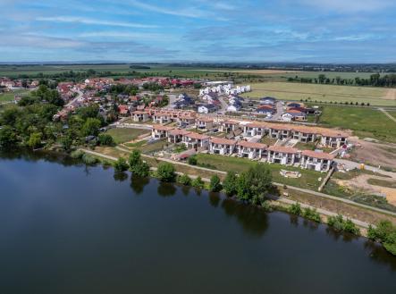 DJI_0504 | Rezidence Pasohlávky, řadové rodinné domy přímo u vody
