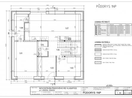 Půdorys_přízemí | Prodej - dům/vila, 187 m²