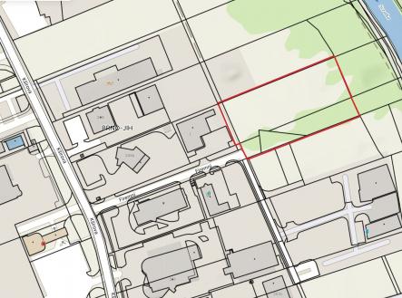 Pozemky na prodej Kšírova - zákres PZ | Prodej - pozemek pro komerční výstavbu, 2 255 m²