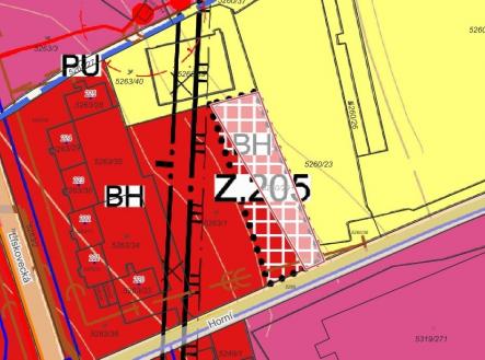 zemní plán | Prodej - pozemek pro bydlení, 1 452 m²