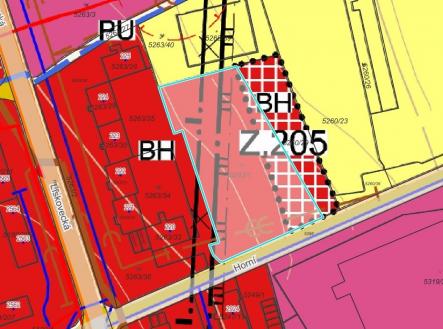 zemní plán | Prodej - pozemek pro bydlení, 4 546 m²