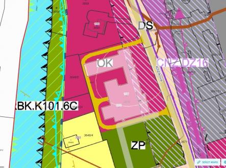 zemní plán | Prodej - pozemek pro komerční výstavbu, 14 528 m²