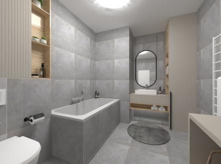 původní koupelna 1 | Prodej bytu, 3+kk, 88 m²