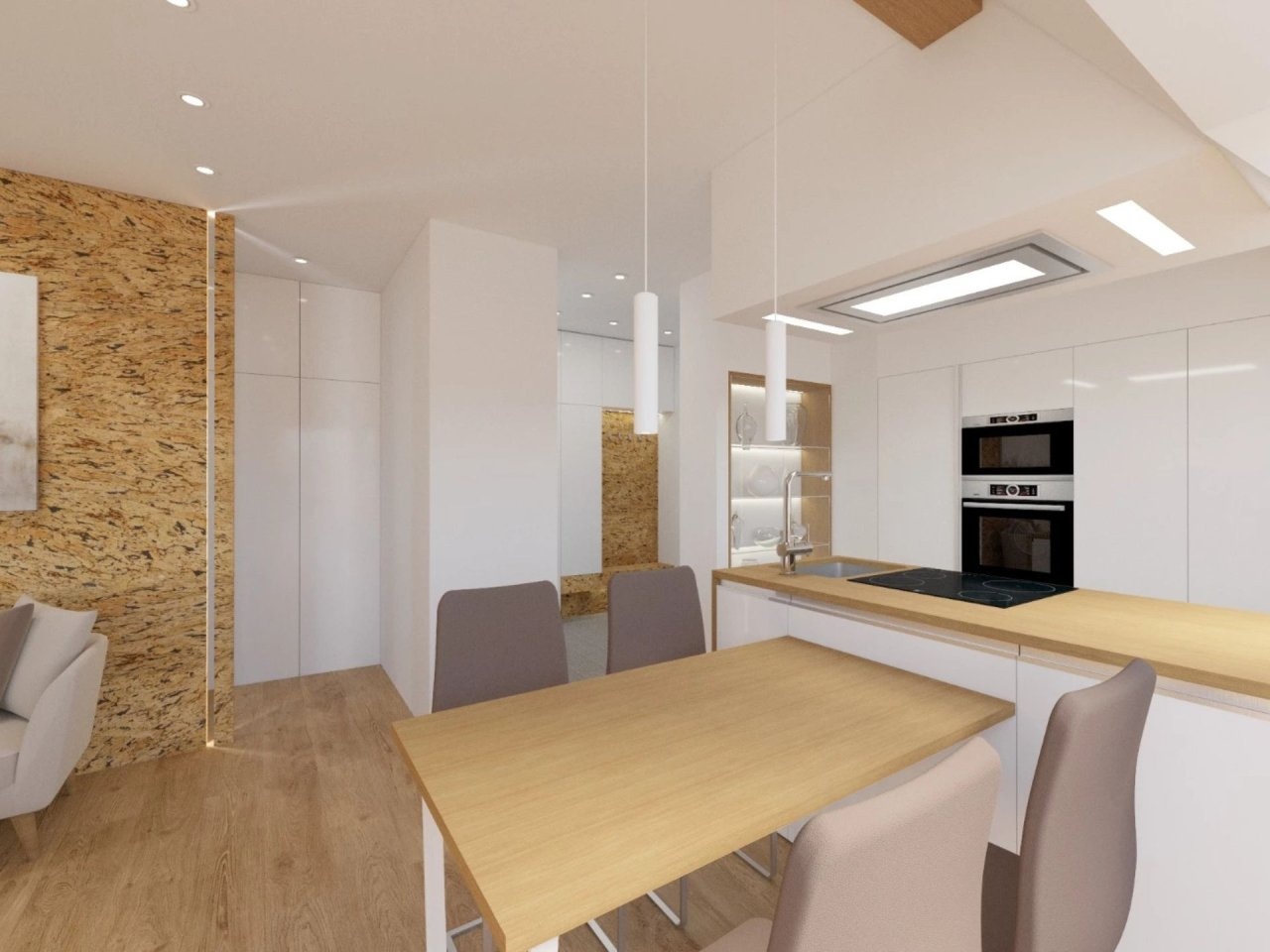 Prodej bytu 2+kk, CP 61,5 m² + balkon 10 m², Bystřice nad Pernštejnem (1)