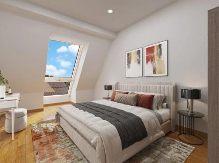 vizualizace | Prodej bytu, 2+kk, 64 m²