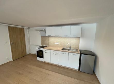 pohled na KL | Pronájem bytu, 1+kk, 47 m²