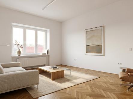 vizualizace | Prodej bytu, 2+1, 48 m²