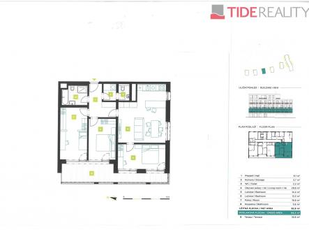 . | Prodej bytu, 4+kk, 93 m²