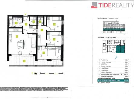 . | Prodej bytu, 4+kk, 117 m²