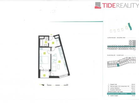 . | Prodej bytu, 2+kk, 50 m²