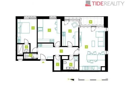 . | Prodej bytu, 4+kk, 121 m²