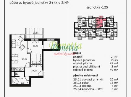 karta-25.jpg | Prodej bytu, 2+kk, 50 m²