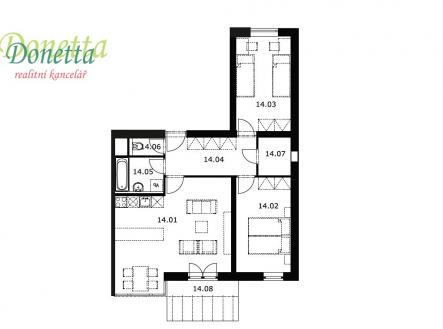 byt-c.14-pudorys.jpg | Prodej bytu, 3+kk, 73 m²