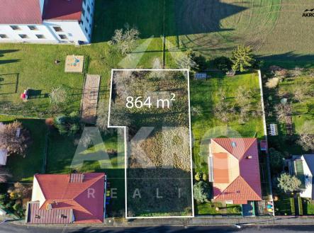 Prodej - pozemek pro bydlení, 864 m²