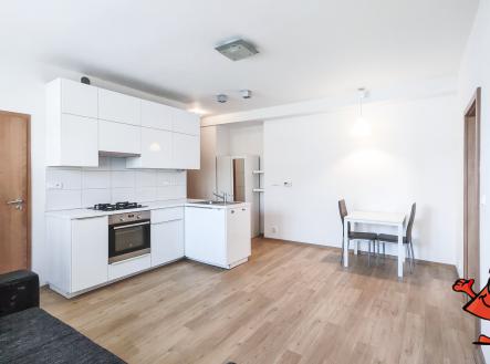 Pronájem bytu 2+kk Praha 7 Holešovice U Městských domů - obývací pokoj | Pronájem bytu, 2+kk, 41 m²