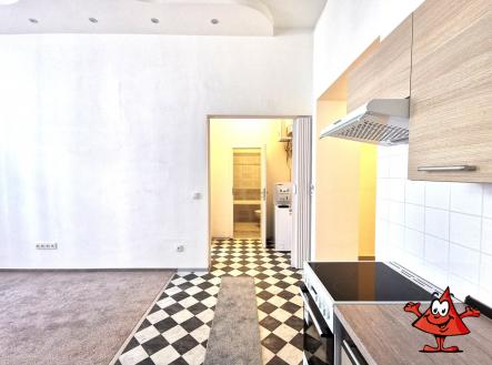 Pronájem bytu 2+kk Praha 5 Smíchov Preslova - pohled do koupelny | Pronájem bytu, 2+kk, 60 m²