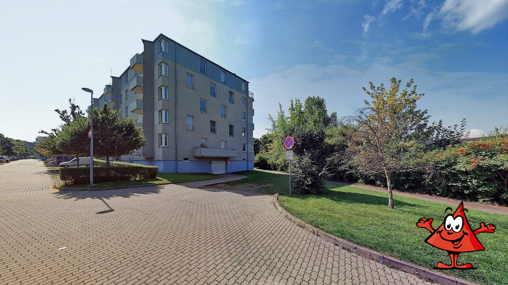 Pronájem garážového stání Praha 9 Prosek Letňany Chotěšovská - objekt II