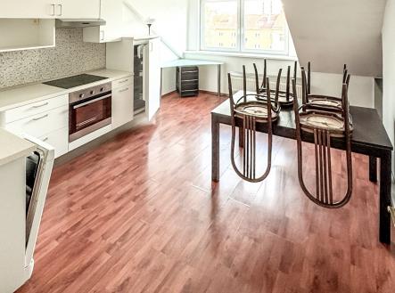 Pronájem bytu 2+kk Praha 4 Krč U Strže - kuchyně | Pronájem bytu, 2+kk, 55 m²
