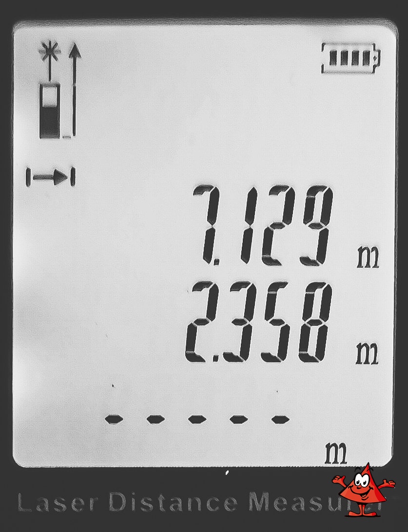 Pronájem garážového stání Praha 8 Hnězdenská - rozměry