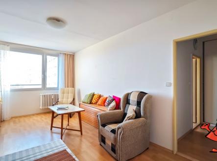 Pronájem bytu Praha 4 Háje Jažlovická - obývací pokoj | Pronájem bytu, 2+kk, 42 m²
