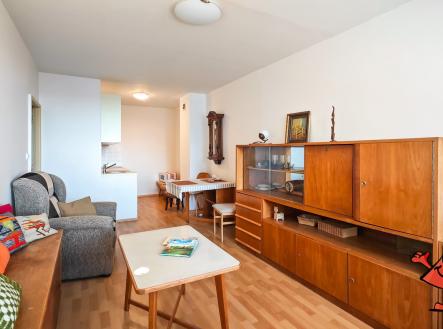 Pronájem bytu Praha 4 Háje Jažlovická - obývací pokoj II | Pronájem bytu, 2+kk, 42 m²