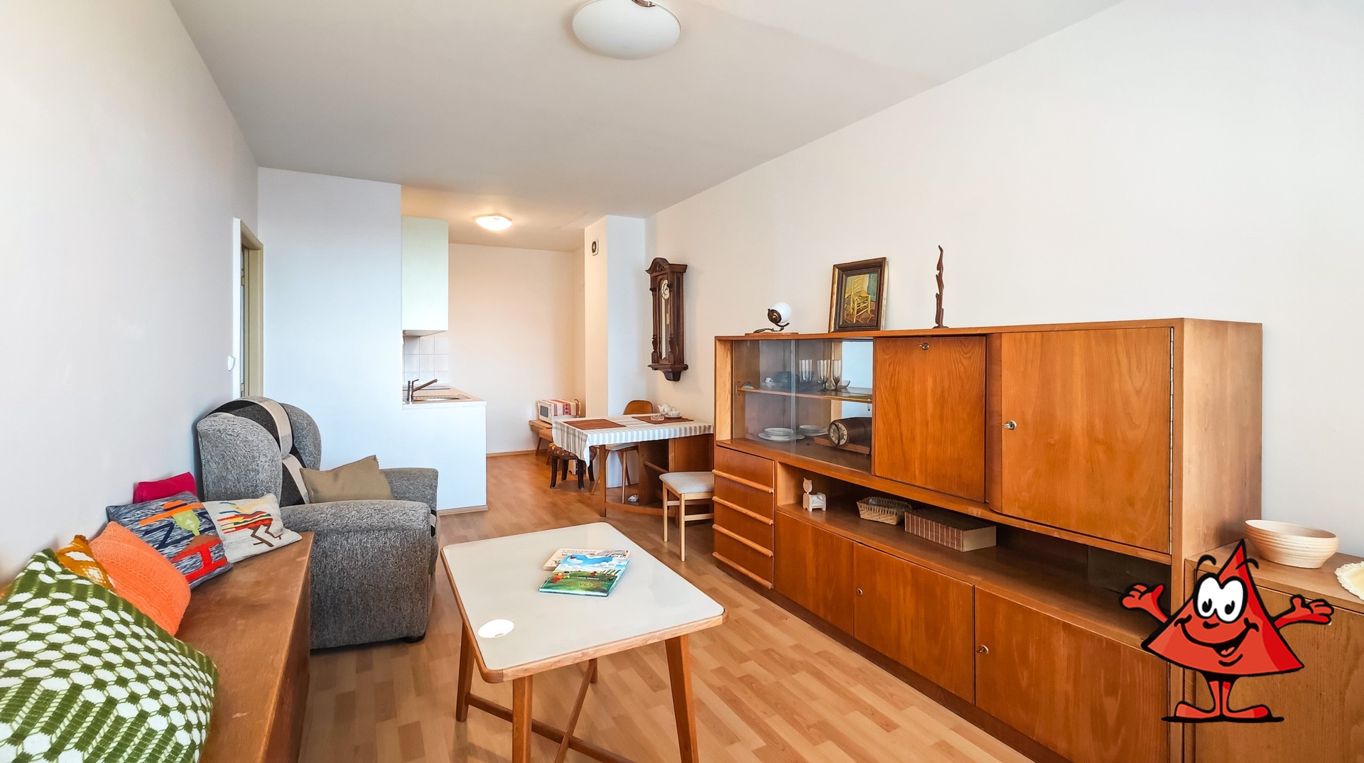 Pronájem bytu Praha 4 Háje Jažlovická - obývací pokoj II