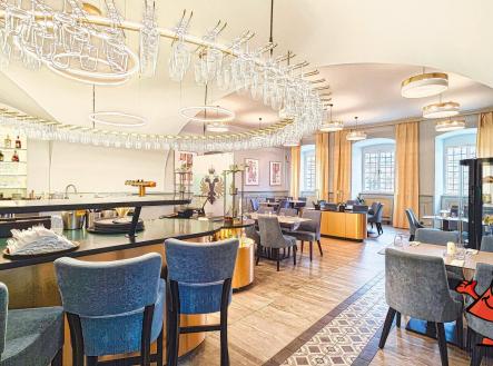 Pronájem zámecké restaurace zámku Dobříš - restaurace A | Pronájem - restaurace, 419 m²