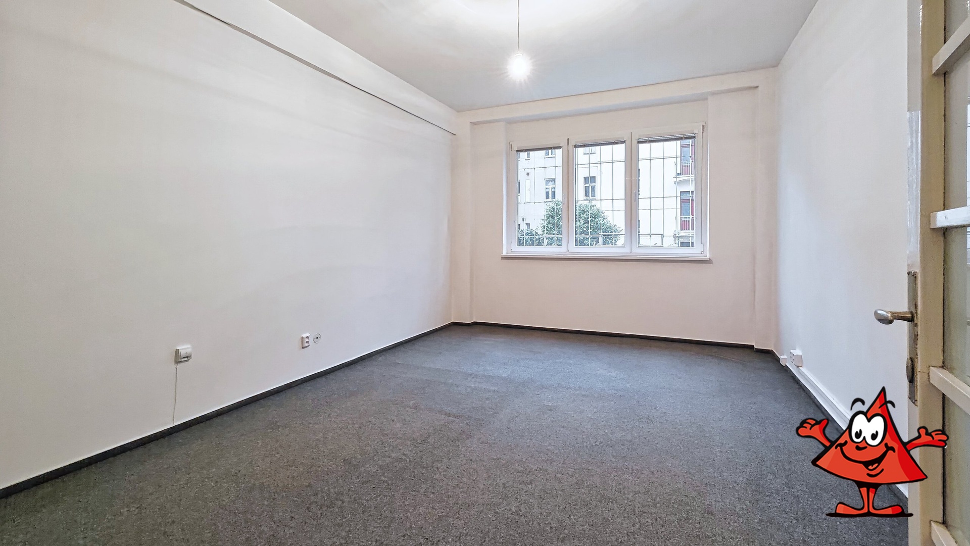 Pronájem kanceláře Praha 3 Vinohrady Lucemburská - místnost IIB