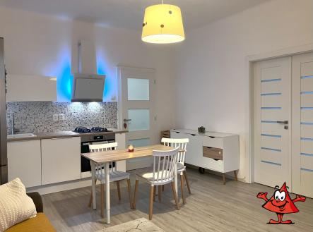kuchyně a OP | Pronájem bytu, 3+kk, 87 m²