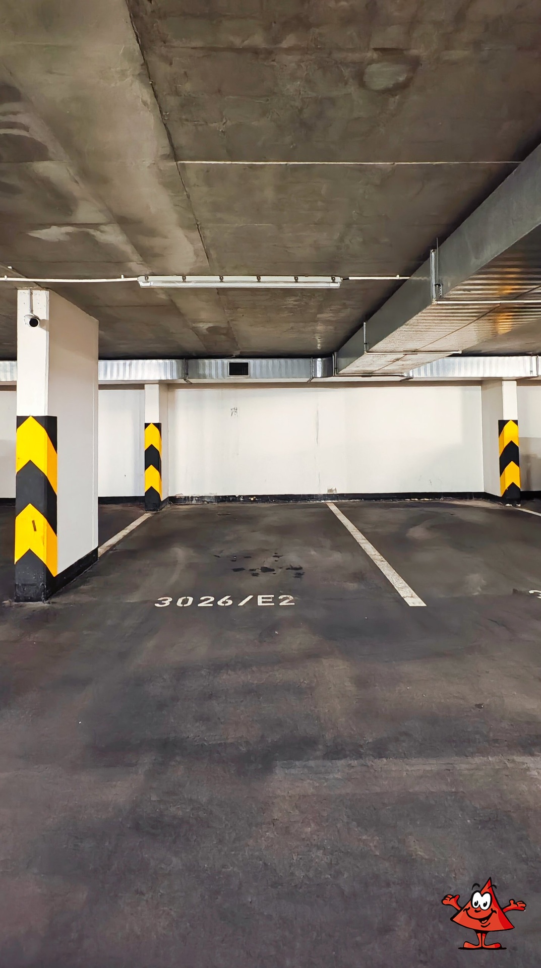 Pronájem garážového stání Praha 9 Vysočany  Pod Harfou - stání