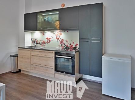 kuchyň | Pronájem bytu, 1+kk, 28 m²