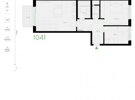 PPR_A_1041 | Prodej bytu, 3+kk, 77 m²