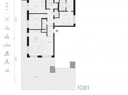 Prodej bytu, 4+kk, 120 m²
