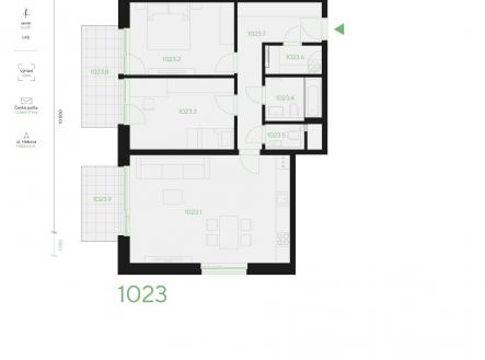 PPR_A_1023 | Prodej bytu, 3+kk, 84 m²