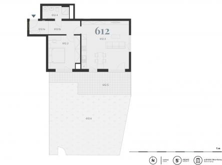 Prodej bytu, 2+kk, 69 m²