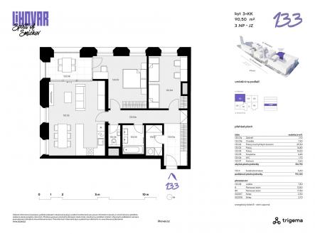 133a_page | Prodej bytu, 3+kk, 90 m²