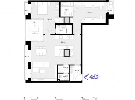 462 | Prodej bytu, 3+kk, 110 m²