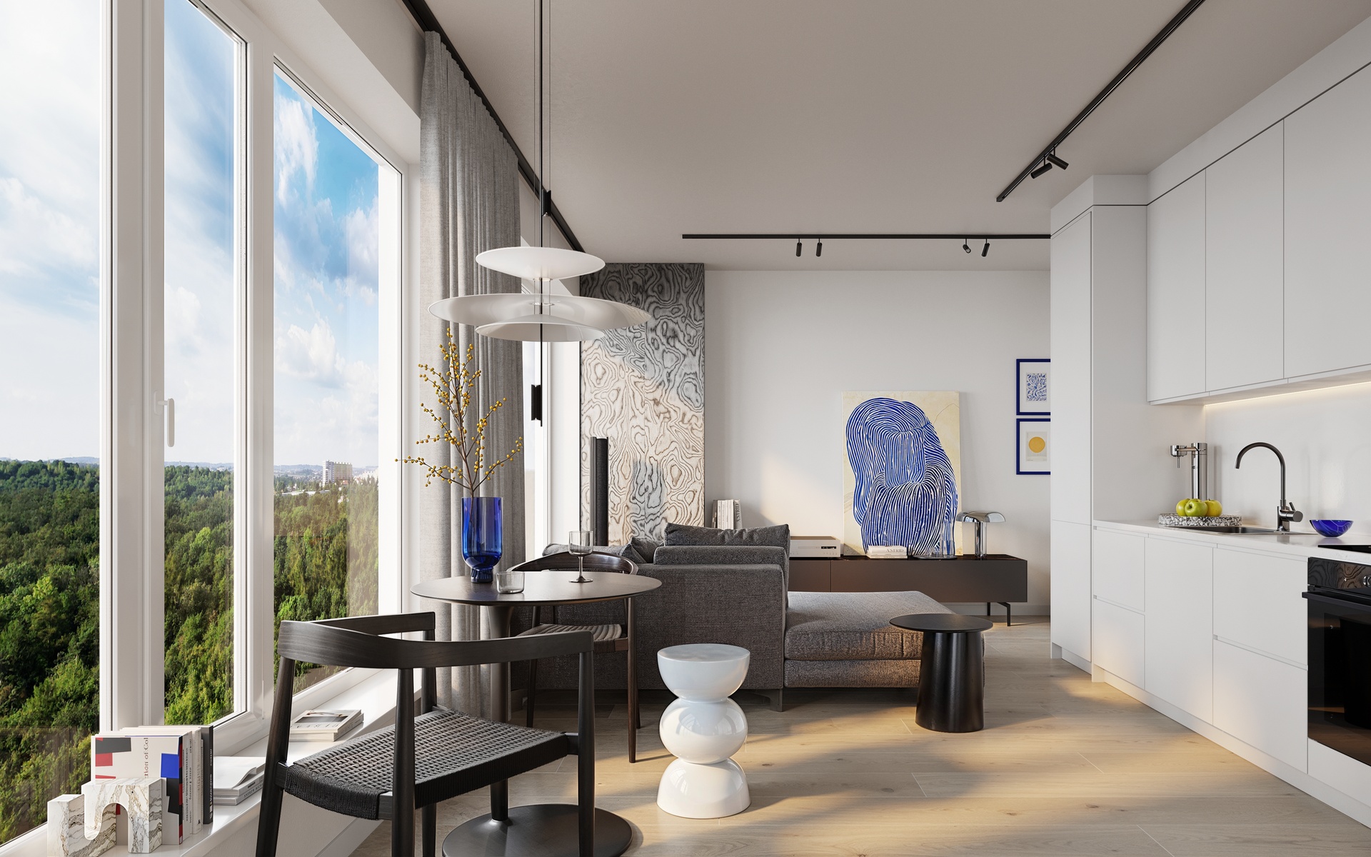 Prodej bytu 2+kk, 54,6 m² - Praha - Kamýk