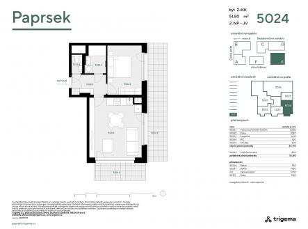 Karta bytu 5024_page-0001 | Prodej bytu, 2+kk, 47 m²