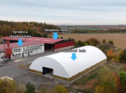 Pronájem - komerční objekt, sklad, 1 250 m²